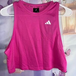 adidas Fuchsia Training Tank Top